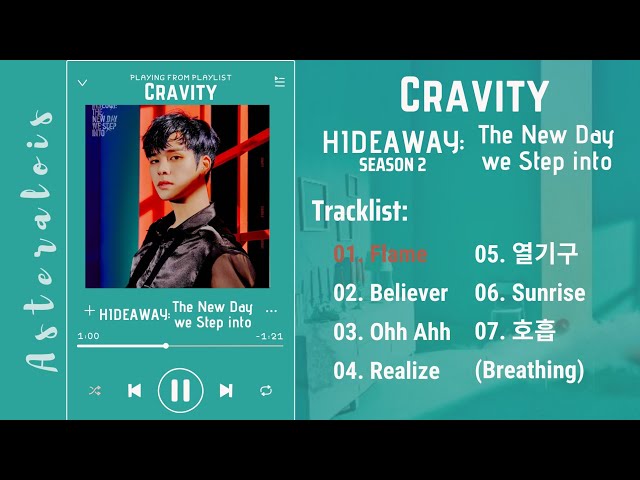♫︎ [FULL ALBUM] Cravity (크래비티) — Season 2 - Hideout: The New Day we Step into | 2nd Mini Album class=