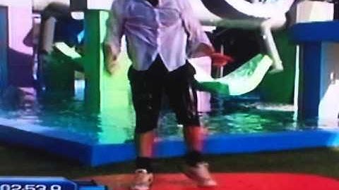 Wierdest Wipeout Contestant EVER!!!!