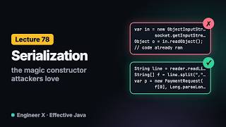 Java Serialization Security: Why readObject Is Dangerous | Effective Java L78