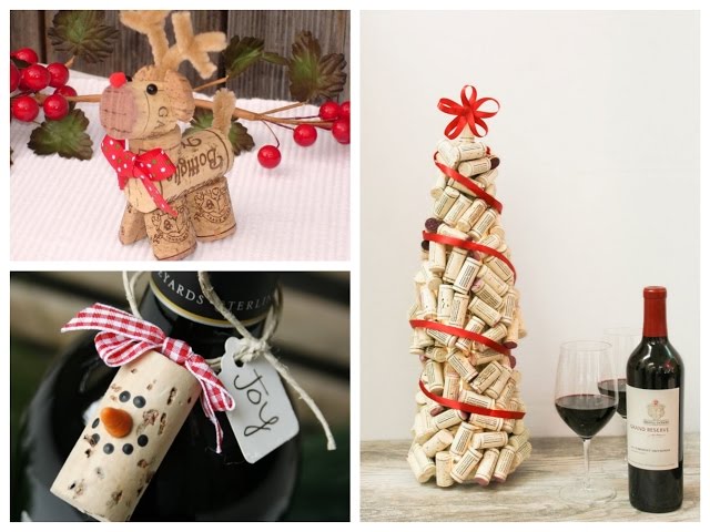 Champagne & Wine Corks Crafts - DIY Wine Cork Christmas Tree