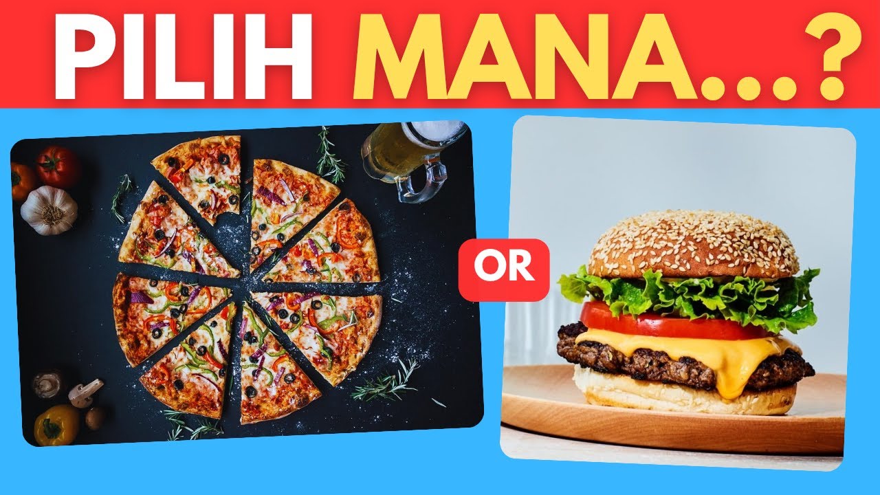 Tebak Persen: Makanan Favorit Dunia! 🍕🍔 Siapa yang Paling Disukai?