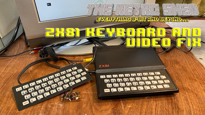 ZX81 Keyboard and Video Fix | The Retro Shed