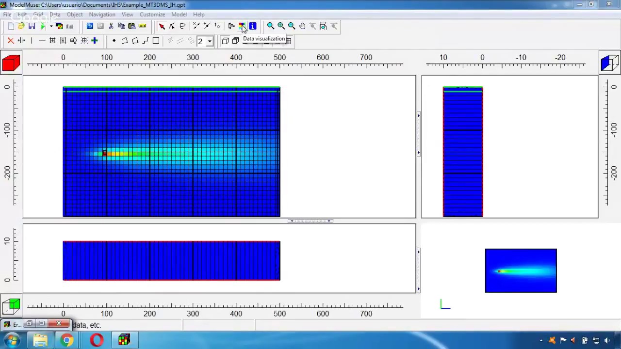 How To Model A Contaminant Plume With Modelmuse And Mt3dms Tutorial