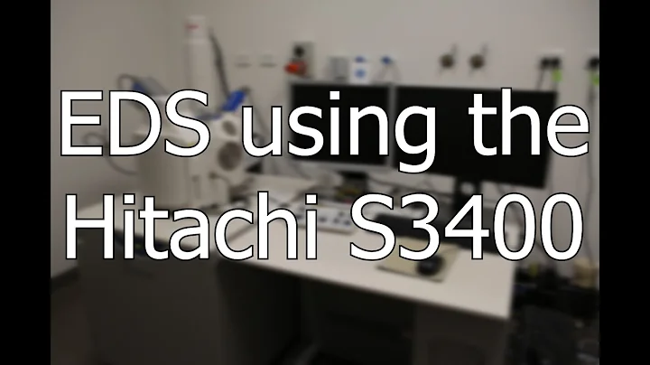 Hitachi S3400 EDS Workflow