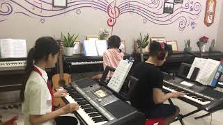 LOVE IS BLUE /Doc tau tren dan Organ Keyboad / Cover Thảo Nguyên