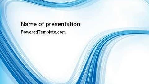 Track Abstract PowerPoint Template by PoweredTemplate.com