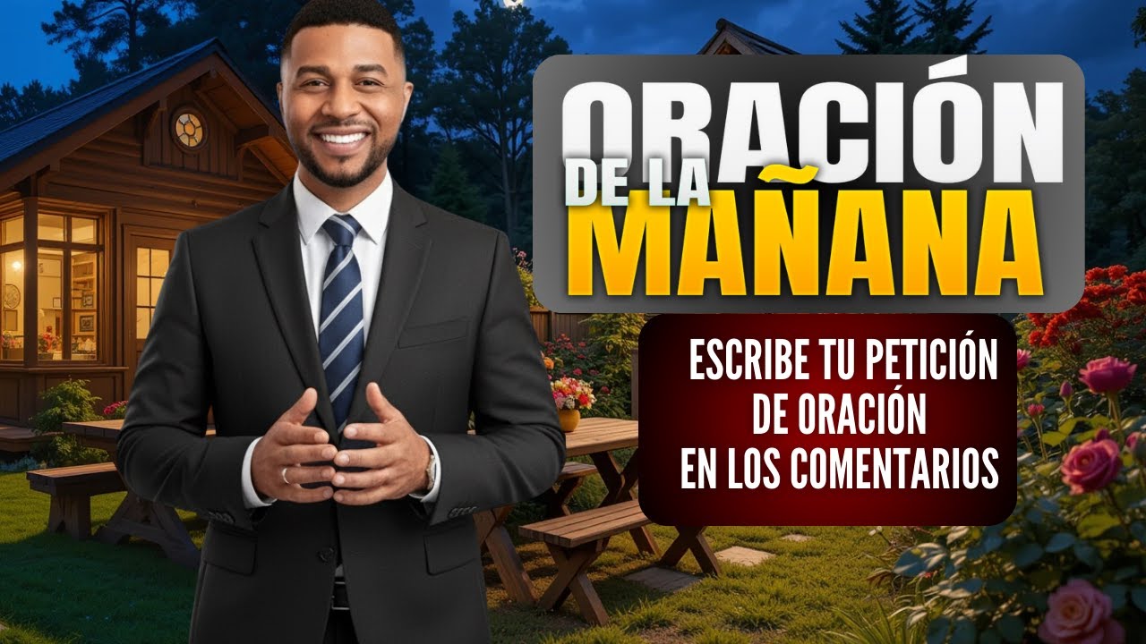 Oración de la mañana Francisco Pinales, jueves 9 de octubre de 2025