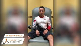 Tri-athlete reviews his experience with Dr. Conenello&#39;s EPAT/ESWT Shockwave Therapy