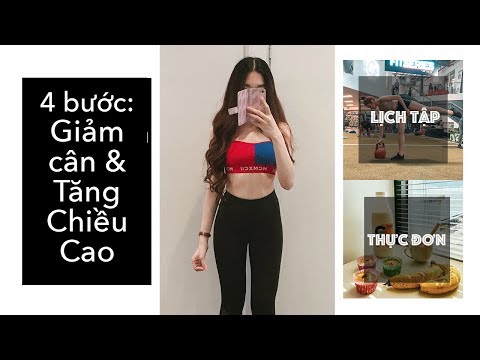 #1 4 Bước lập kế hoạch GIẢM CÂN & TĂNG CHIỀU CAO: thực đơn + lịch tập | Tập 1| B2School series Mới Nhất