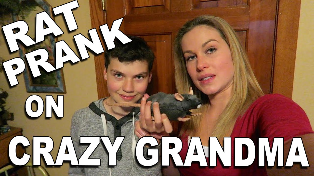 FUNNY RAT PRANK ON CRAZY GRANDMA! Top Pranks YouTube