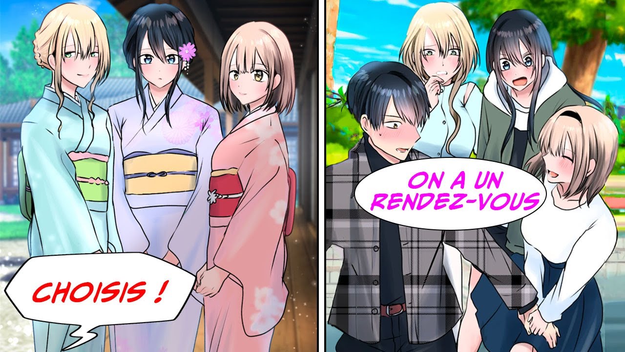 [Manga] J'ai participé à une séance de matchmaking avec 3 belles filles
