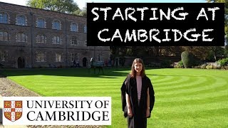 MY FIRST WEEK AT CAMBRIDGE UNI