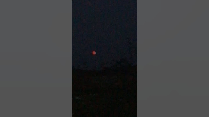 A Red Moon Now That's Rare! 18/08/2024 #shorts #shortsfeed