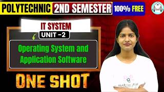 🔥IT System  || Unit-2:One Shot /Operating System and Application Software ||  By-Amrita Ma'am screenshot 5