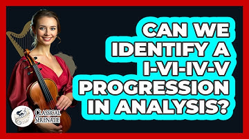 Can We Identify A I-vi-IV-V Progression In Analysis?