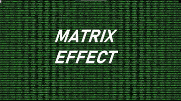 How to Create Matrix Effect using Notepad++ I  Link in Description