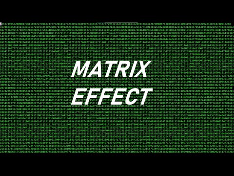 How to Create Matrix Effect using Notepad++ I  Link in Description