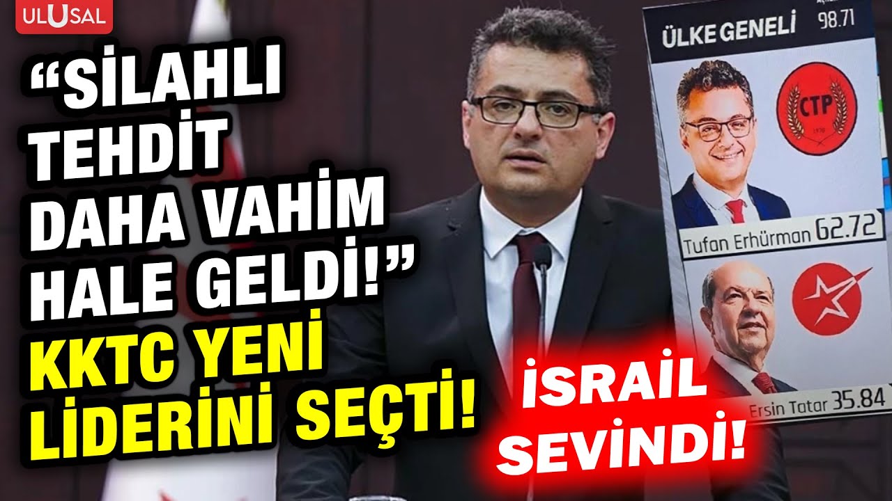 KKTC Cumhurbaşkanı Tufan Erhürman oldu! Özgür Bursalı seçim sonuçlarını yorumladı: "Tehdit daha..."