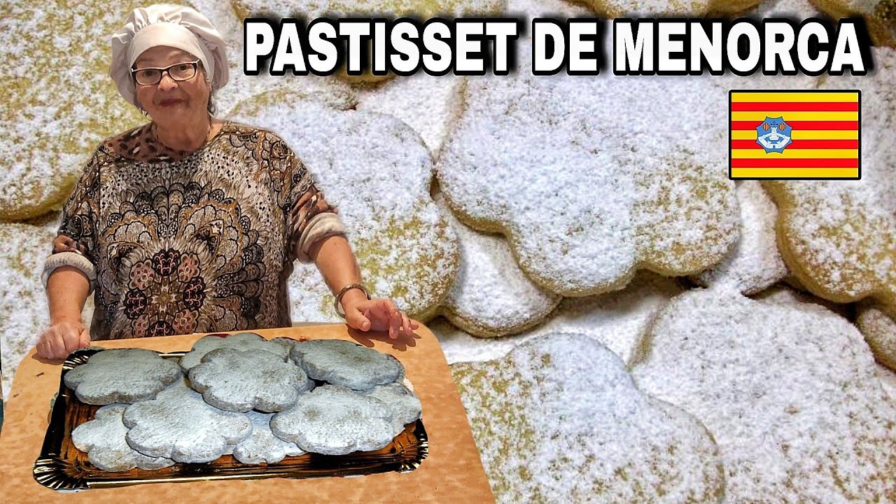 PASTISSETS DE MENORCA, LAS GALLETAS más RICAS del Mundo.María la pastelera - Recetas paso a paso.