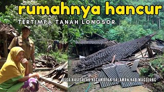 Rumah warga Desa Kalisalak hancur tertimpa Tanah Longsor