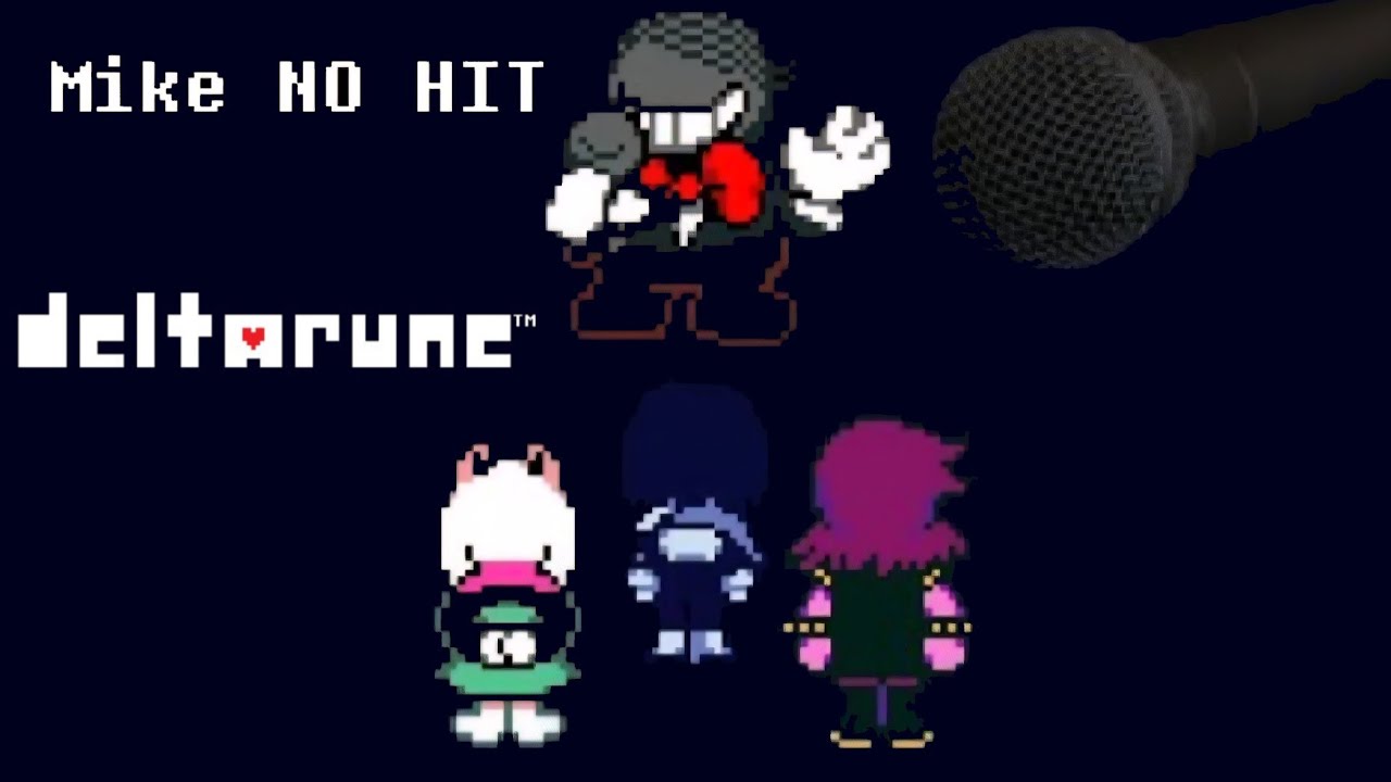 MIKE NO HIT Secrect Boss - DELTARUNE CHAPTER 4 - YouTube