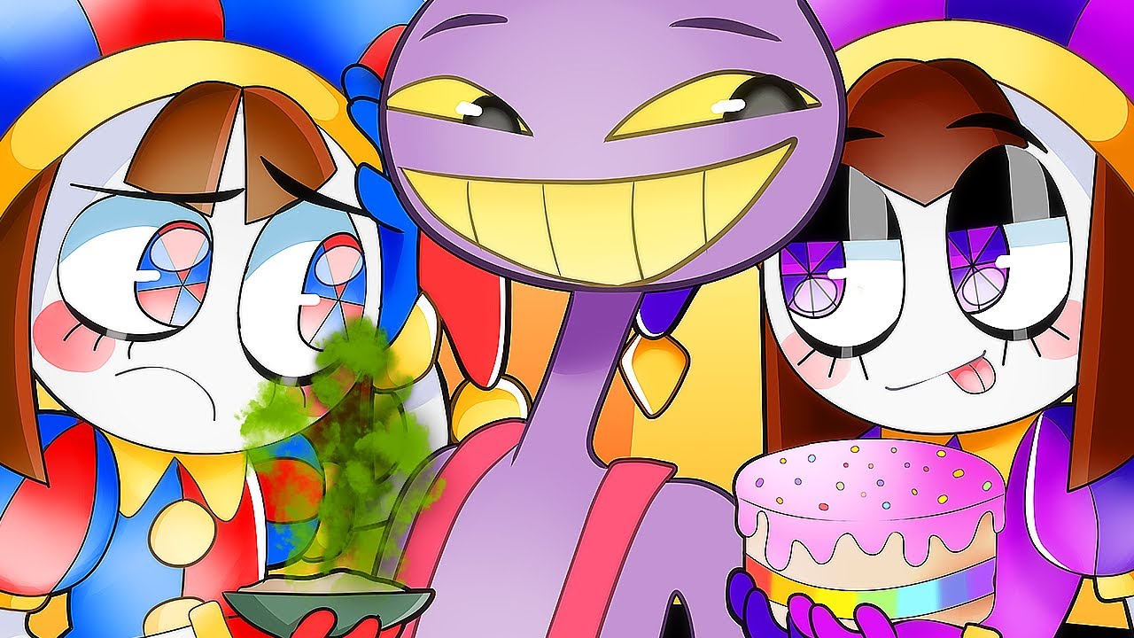 How Pomni Falls In LOVE With Jax | Amazing Digital Circus 2d animation ...