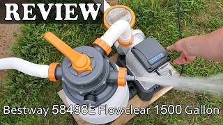 Bestway 58498E Flowclear 1500 Gallon Sand Filter Pool Pump Review - Is It Worth It?