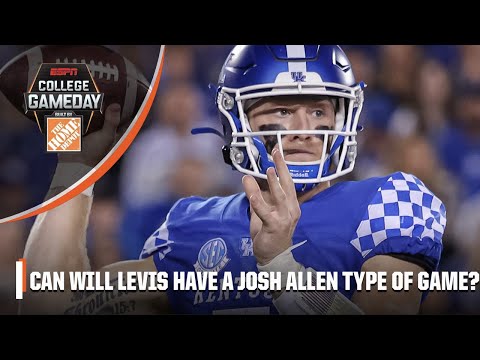 Will levis has to have a josh allen type of game vs. Ole miss - rece davis | college gameday podcast