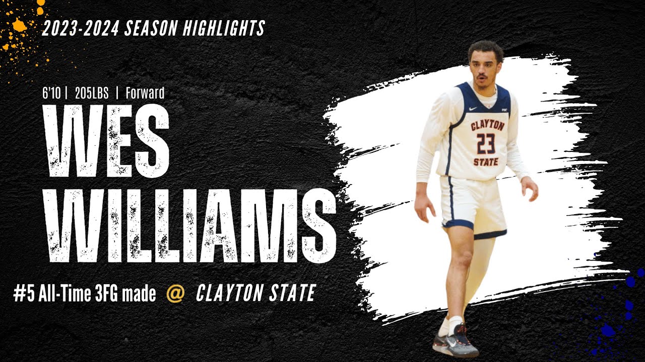 Wes Williams 6'10 Forward (Clayton State)