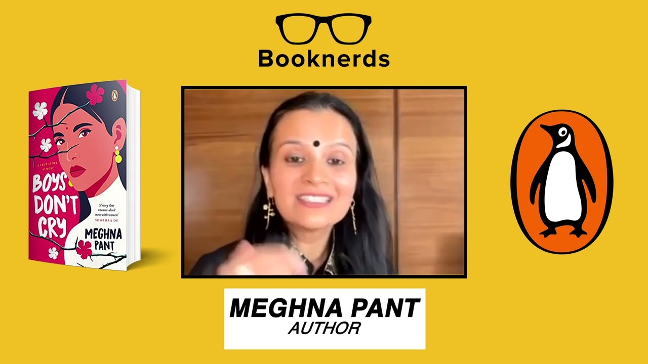 Booknerds Shorts | Writing the book| Boys Don't Cry | Meghna Pant