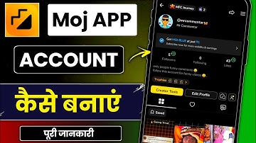 Moj short video app mein account kaise banaye | How to create moj short video app account ?
