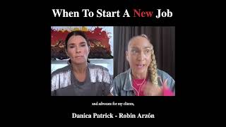 Robin Arzón | When To Start A New Job | Ep. 221 #shorts