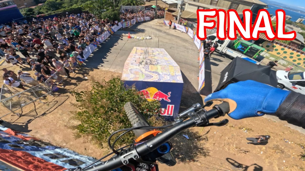 RED BULL VALPARAÍSO CERRO ABAJO FINAL RUN // DANI CASTELLANOS 2026