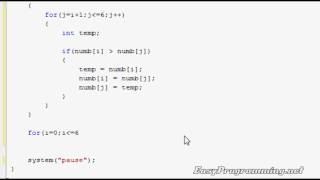 Bubble Sort C Program – MYCPLUS - C and C++ Programming Resources