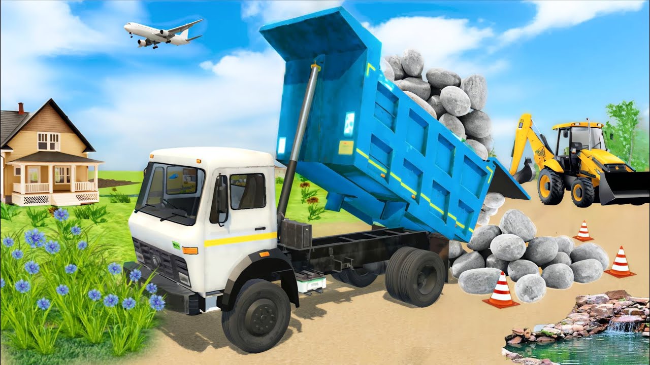 Driving a JCB and Unloading Stones: The Ultimate Stress Test