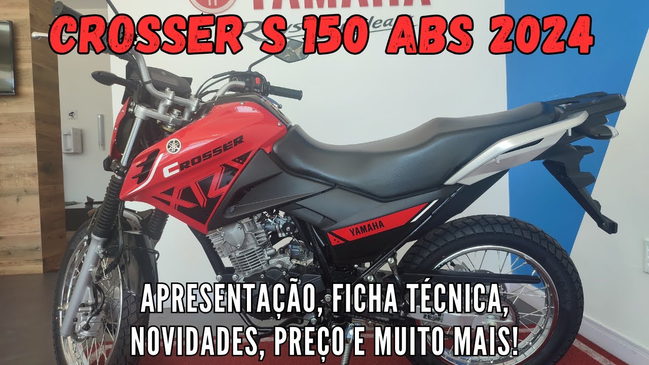 CHEGOU NOVA YAMAHA CROSSER 150 2023 CORES, PREÇO E FICHA TECNICA 