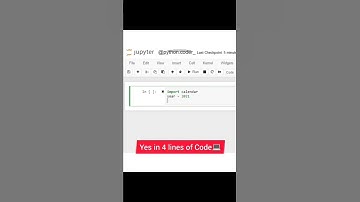 Print Calendar using Python Code | Python Programming