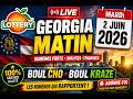 🔴🚨 GEORGIA LOTTERY EN DIRECT 🇺🇸 | RÉSULTATS DU 2 JUIN 2026 | CASH 3 • CASH 4 • CASH POP 💰🍀