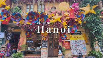 Hanoi VLOG 🇻🇳 first time in Vietnam | best local food, coffee | relaxing travel