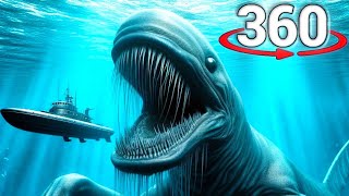 360° / VR Deep Sea Monster Horror Video | Scary Deep Sea Creatures Movie | Thalassophobia