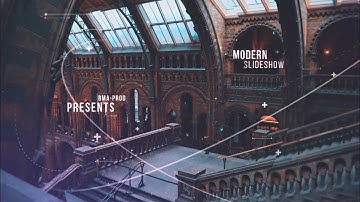 Modern Parallax Slideshow ( After Effects Project )