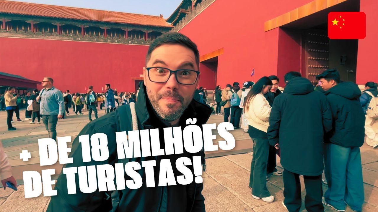 🇨🇳 O LUGAR MAIS VISTADO DA CHINA - CIDADE PROIBIDA DE PEQUIM