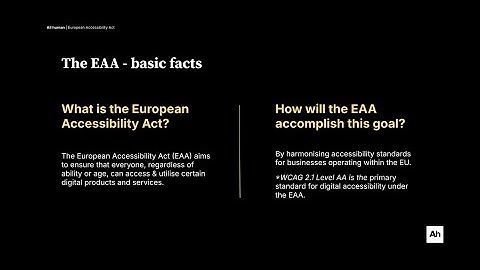 European Accessibility Act (EAA) Compliance: How to prepare for the June 28th deadline