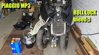 PIAGGIO MP3 Roll Lock Motorcycle Brake Pressure Bleeder with Reservoir