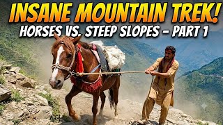 Mountain Trekking #tour #travel #viral #mountains #views #Hazara #Bisham