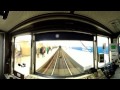 Синяя ветка Петербургского метрополитена 360 VR из кабины машиниста