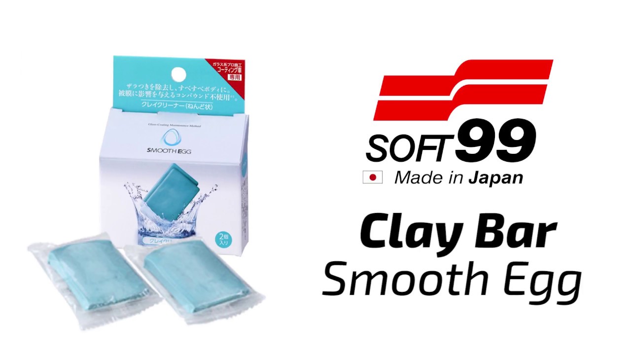 SOFT99 - Smooth Egg Clay Bar 