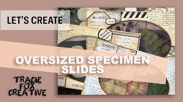 Oversized Specimen Slides DIY | Pressed Flowers