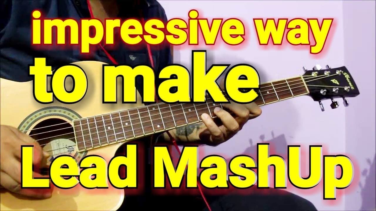 How to Make Lead Guitar Mashup in 5 mins | Easy Lesson for Beginners ...