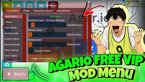 Agario Mod menu free download | Agario Mobile free VIP mod menu | #biteytmodmenu #agariomodmenu